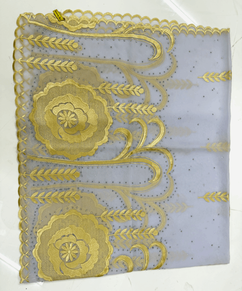 Chiffon Dupatta white