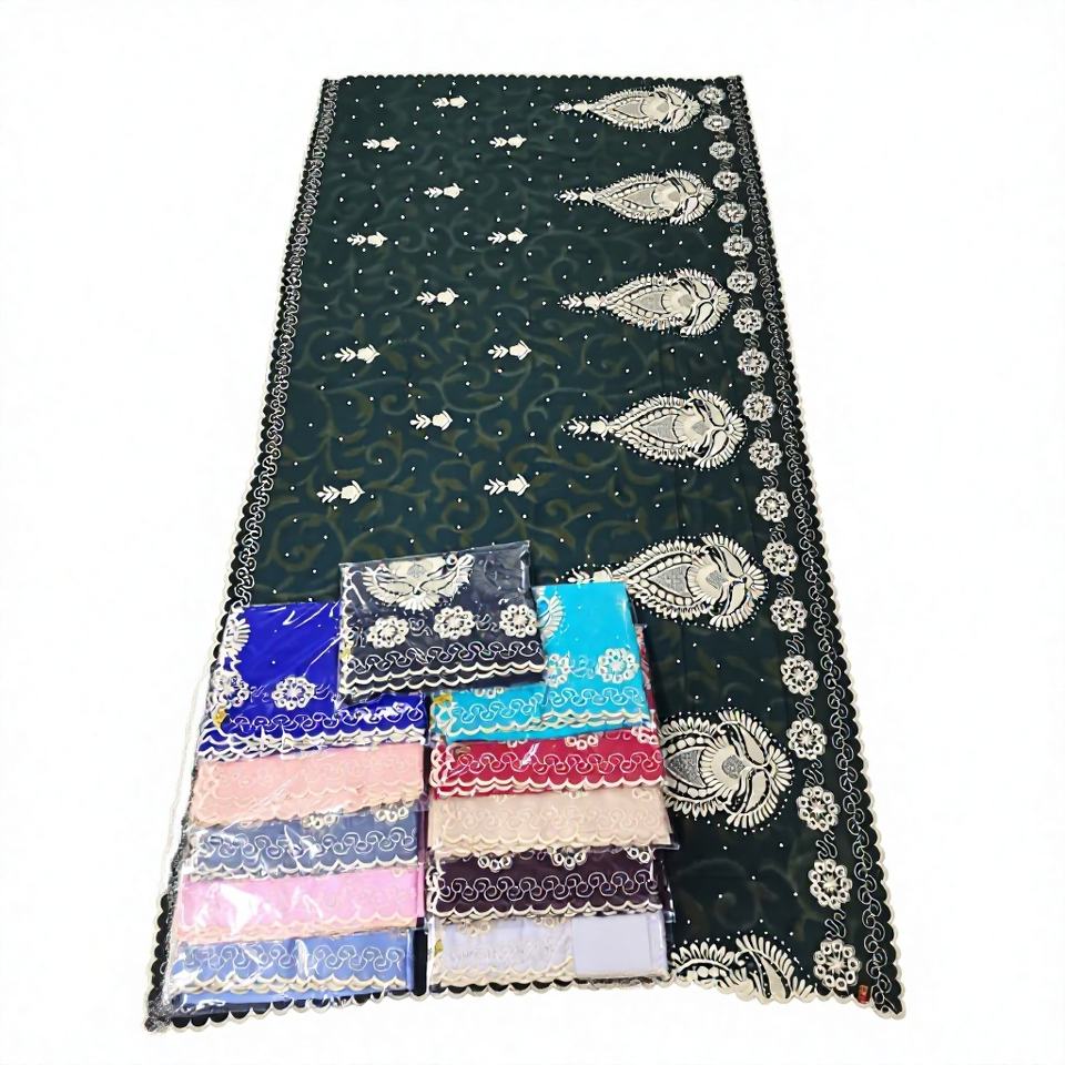 Chiffon Hijab Shawl Detail